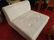 3 PC MODERN WHITE LEATHER SECTIONAL SOFA, TUFTED SEAT, - 9