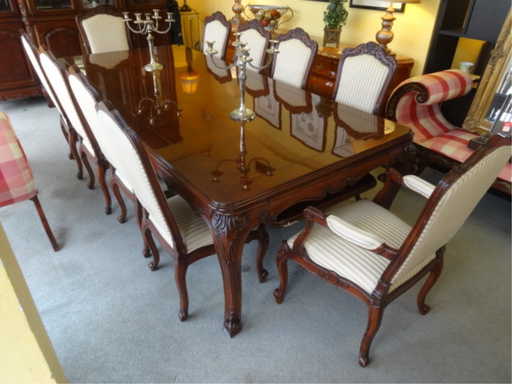 Bau Furniture Versailles Dining Table Louis Xv Style