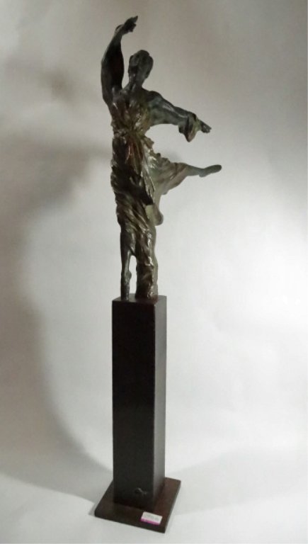 BRONZE SCULPTURE, BALLERINA, LIMITED EDITION #354 OF (1 of 10)