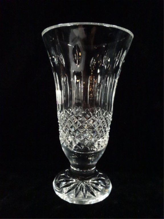 WATERFORD CRYSTAL VASE, APPROX 7"H (1 of 4)