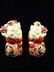 PAIR CHINESE CERAMIC FOO DOGS, APPROX 7"H - 4