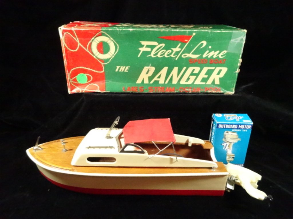 VINTAGE 1950'S FLEET LINE "RANGER" BATTERY POWERED (1 of 6)