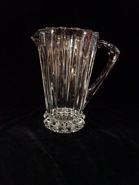 ROSENTHAL CLASSIC CRYSTAL PITCHER, APPROX 12"H (1 of 4)