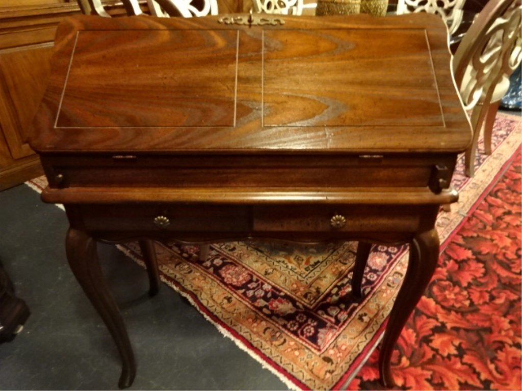 MERSMAN DROPFRONT SECRETARY DESK, EXCELLENT GENTLY USED (1 of 6)