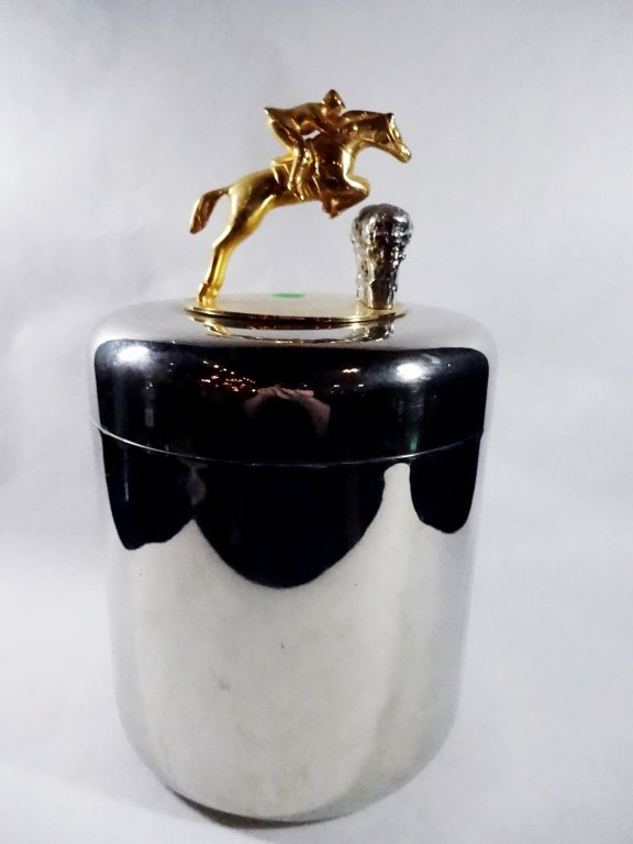 STEEPLECHASE DESIGN ICE BUCKET, APPROX 12"H, SKU616.17 (1 of 8)