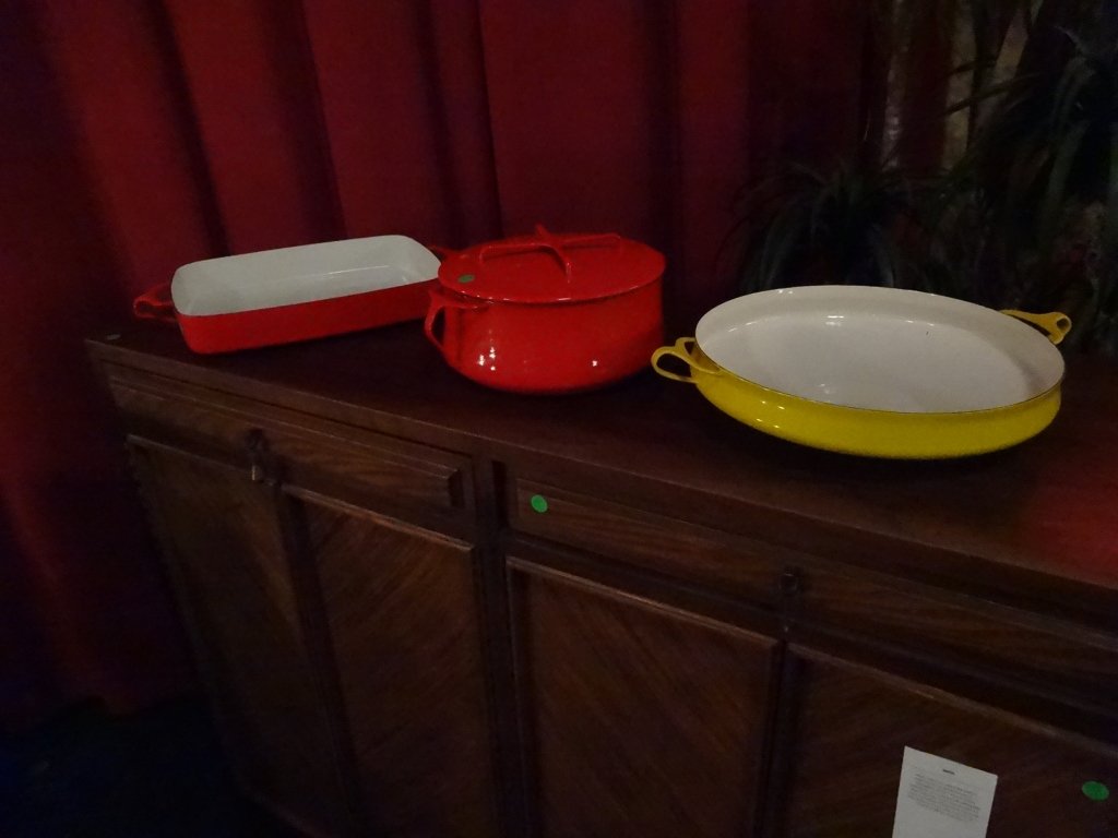 3 PC DANSK KOBENSTYLE ENAMEL COOKWARE, INCLUDES (1 of 7)