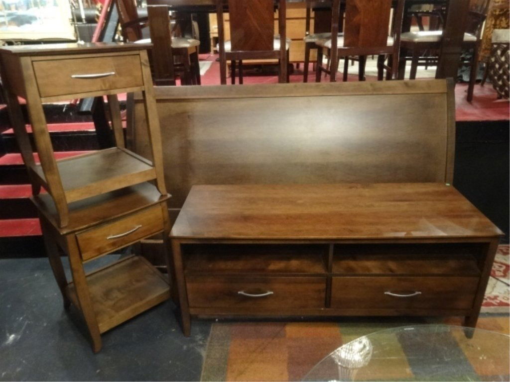 4 PC KING BEDROOM BY BARONET, CONTEMPORARY STYLE, (1 of 6)