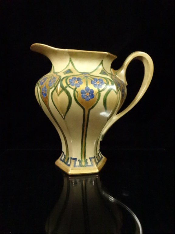 VINTAGE LENOX PORCELAIN PITCHER, APPROX 8.5"H (1 of 7)