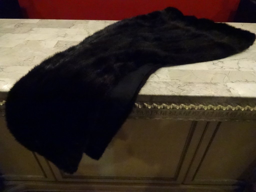 LONG MINK STOLE, EXCELLENT CONDITION (1 of 3)