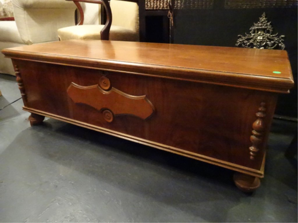 MID CENTURY LANE CEDAR CHEST, STAMPED AND LABELED, (1 of 9)