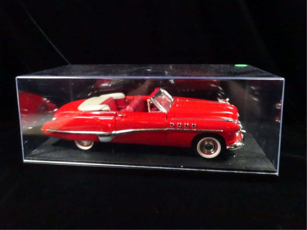 SCALE MODEL 1949 BUICK, RED (1 of 6)