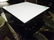 LIGHTED SWIVEL TABLE TOP PEDESTAL, BLACK ACRYLIC WITH