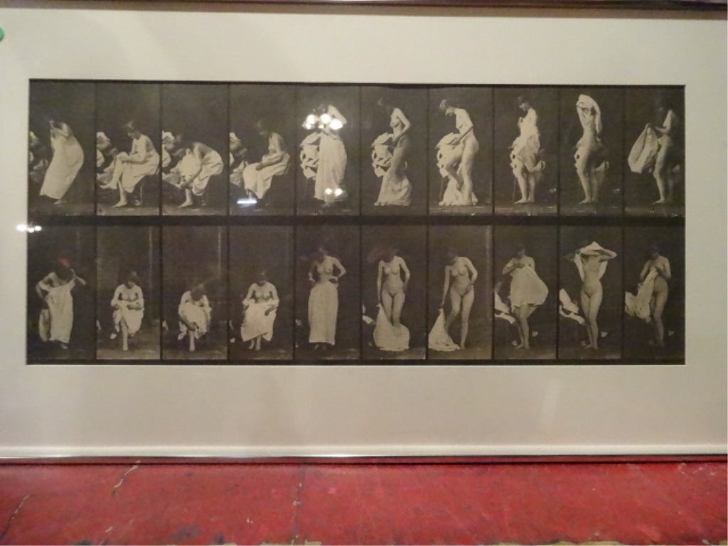 EADWEARD MUYBRIDGE (1830-1904) PHOTOGRAPHIC PRINT, (1 of 7)