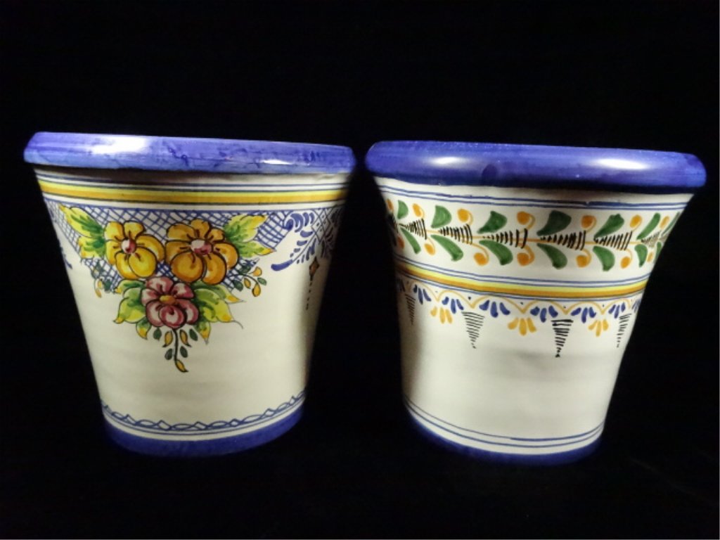 2 PC EL CARMEN FROILAN TALAVERA HAND PAINTED POTTERY (1 of 8)