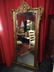 LARGE ROCOCO GILT WOOD MIRROR, VERY GOOD VINTAGE