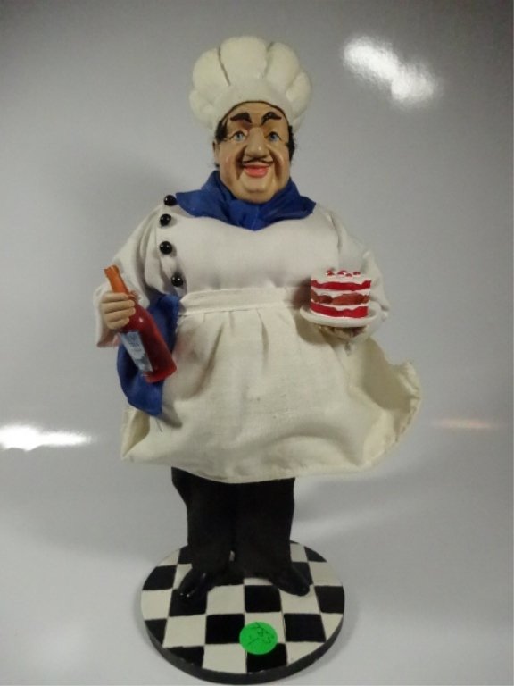 PROVENCE CHEF SCULPTURE DOLL, GUY BUFFET COLLECTION, (1 of 7)