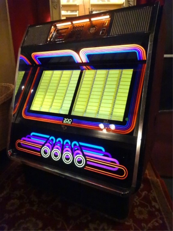 ROWE AMI JUKEBOX MODEL R84, CIRCA 1980, LIGHTED