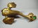 VINTAGE MID CENTURY ART POTTERY GOLD LEAF KOI FISH, - 6