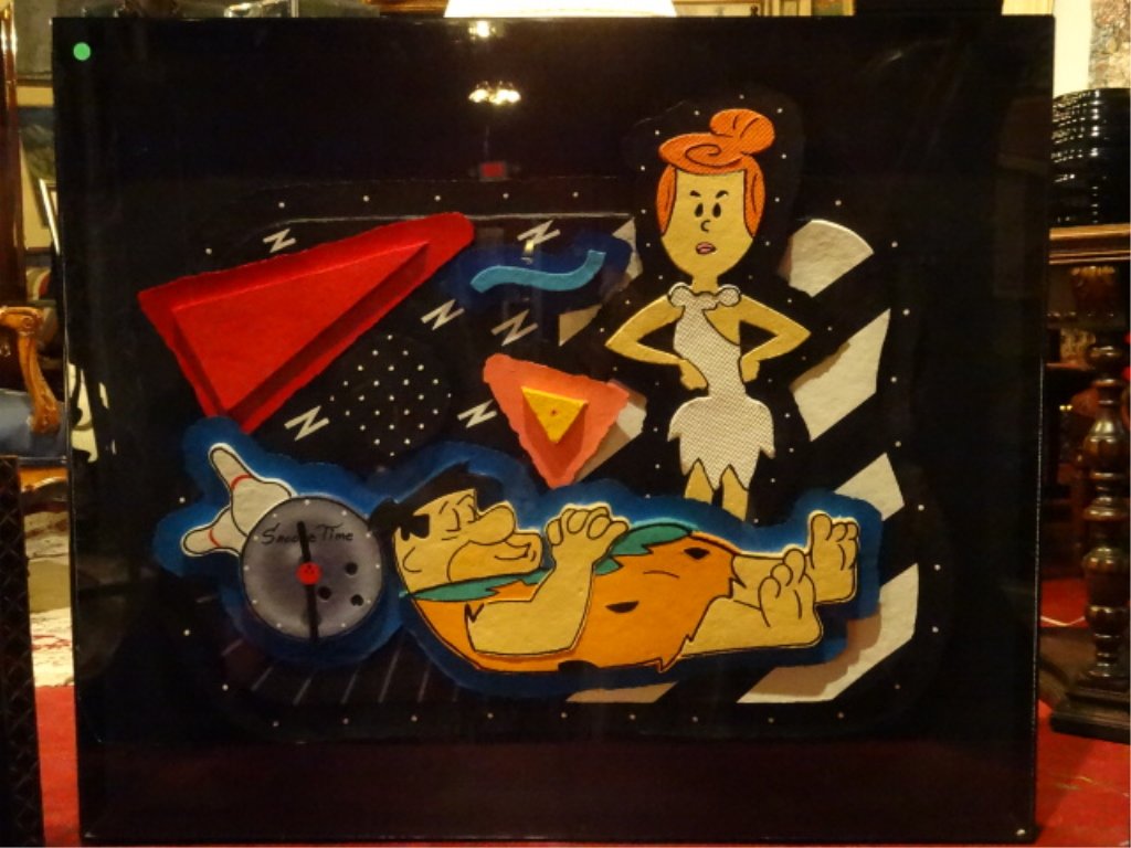 NEIL LOEB, 3D PAINTING & MIXED MEDIA, "SNOOZE TIME", (1 of 10)