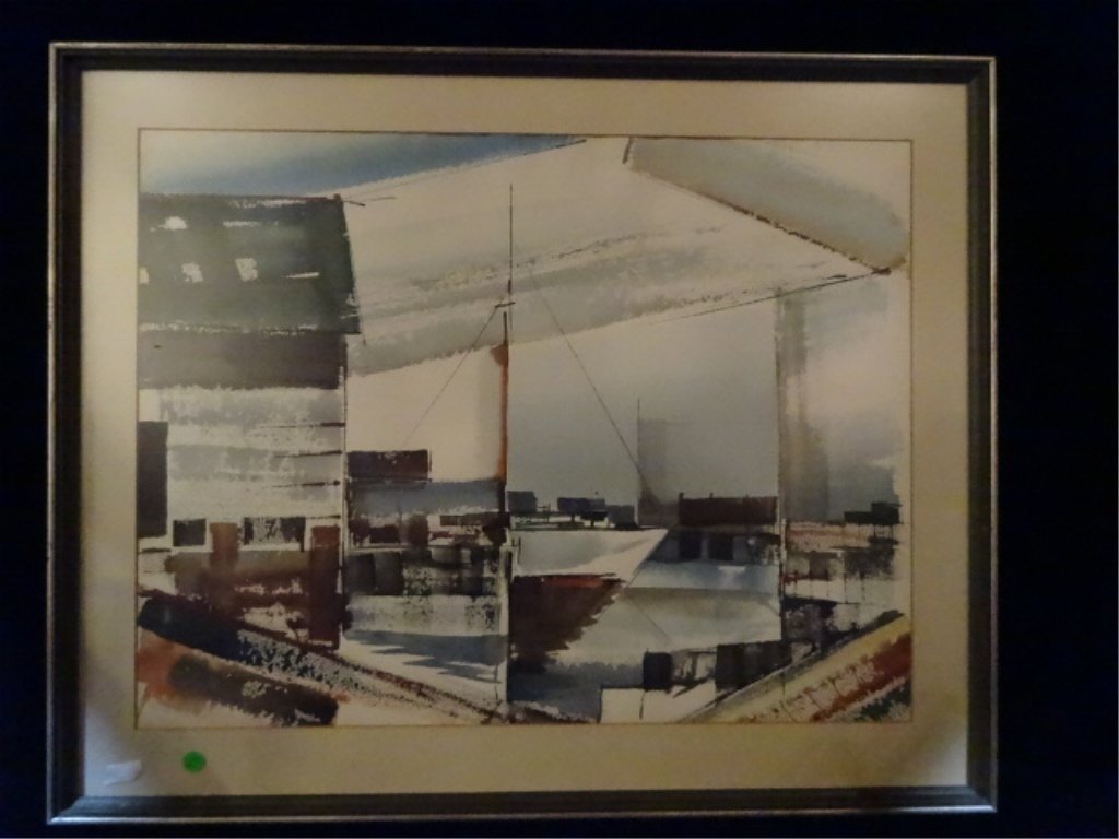 WALTER B. COLEBROOK WATERCOLOR PAINTING ON PAPER, (1 of 8)