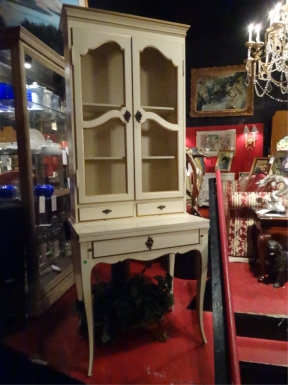 FRENCH STYLE SECRETARY DESK, MILLING ROAD BY BAKER (1 of 10)