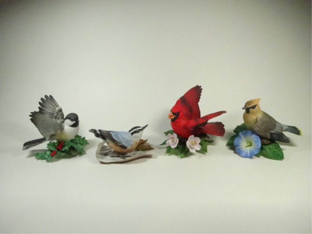 4 PC LENOX GARDEN BIRD COLLECTION FIGURINES, INCLUDES (1 of 9)