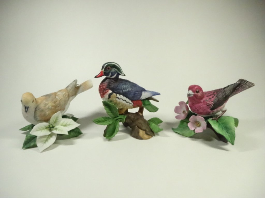 3 PC LENOX GARDEN BIRD COLLECTION FIGURINES, INCLUDES (1 of 8)