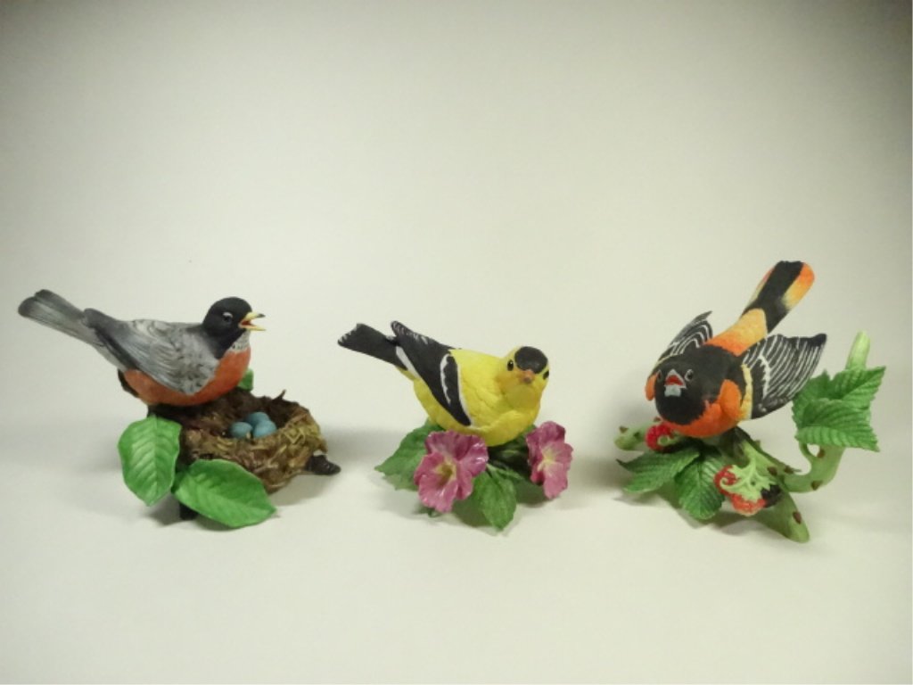 3 PC LENOX GARDEN BIRD COLLECTION FIGURINES, INCLUDES (1 of 7)