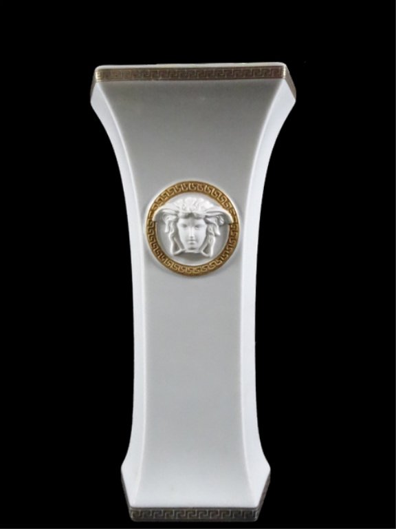 ROSENTHAL VERSACE GORGONA MEDUSA HEAD VASE, APPROX (1 of 6)