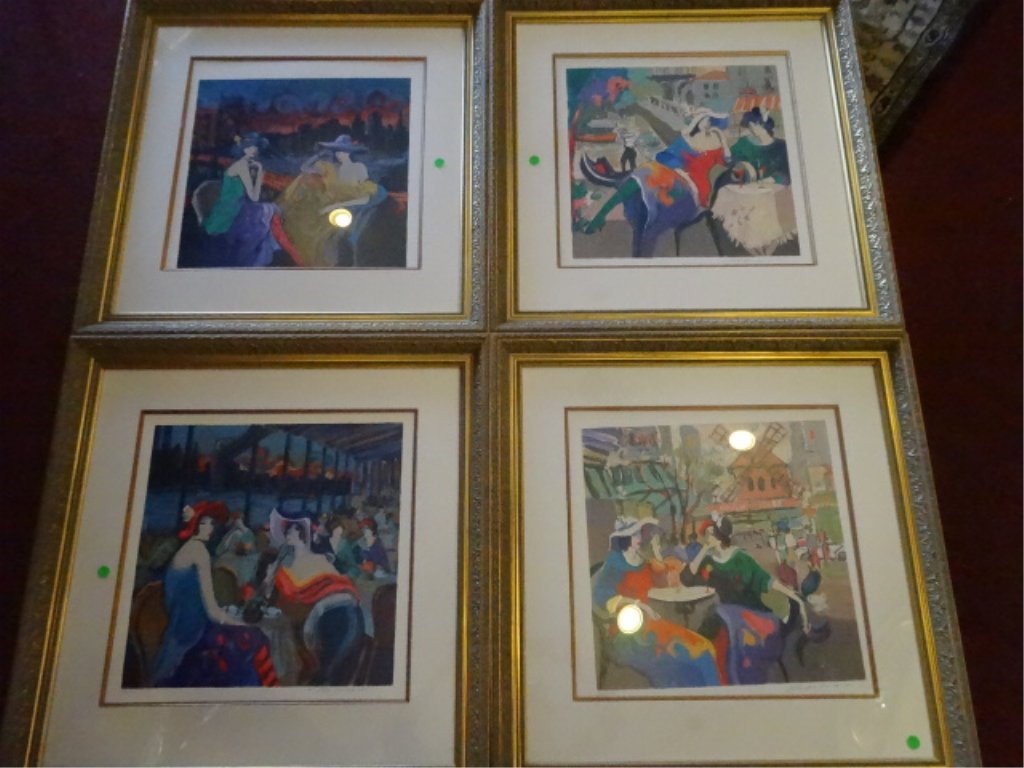 ISAAC MAIMON SIGNED 4 PIECE LITHOGRAPH SUITE, LIMITED (1 of 10)