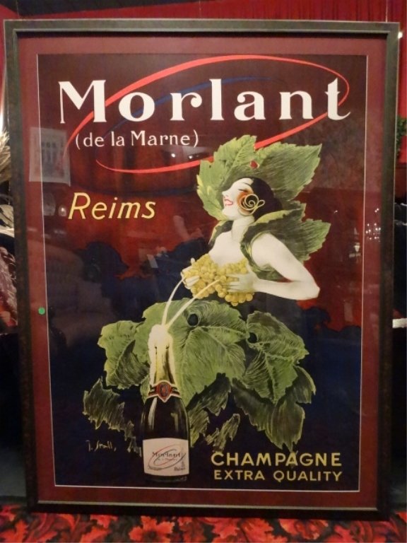 REPLICA VINTAGE FRENCH MORLANT ADVERTISING POSTER, (1 of 5)