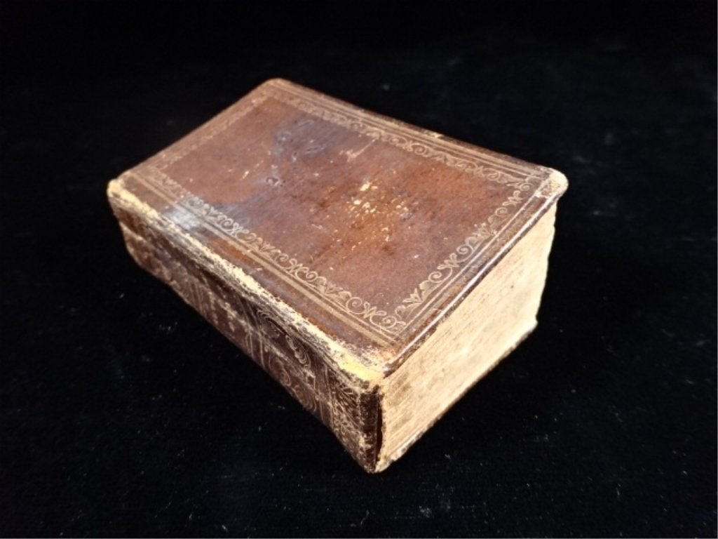 SMALL ANTIQUE BOOK OF HYMNS, 3" X 2", SK823.50 (1 of 4)