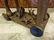 LARGE ART POTTERY CAT SCULPTURE, WITH SMALLER CAT - 9