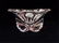 FOOTED CRYSTAL BOWL, EXCELLENT CONDITION, 5" X 3", - 3