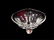 FOOTED CRYSTAL BOWL, EXCELLENT CONDITION, 5" X 3", - 4