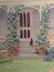 HUNT SIGNED PAINTING ON CANVAS, HOUSE WITH WHITE PORCH, - 3