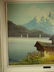 A. D'ANZI SIGNED OIL ON CANVAS PAINTING, LAKEFRONT CABI - 3