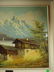 A. D'ANZI SIGNED OIL ON CANVAS PAINTING, LAKEFRONT CABI - 5