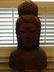 LARGE CHINESE TERRA COTTA BUST OF A LADY, APPROX 24"H, - 4