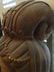 LARGE CHINESE TERRA COTTA BUST OF A LADY, APPROX 24"H, - 5