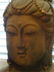 LARGE CHINESE TERRA COTTA BUST OF A LADY, APPROX 24"H, - 7