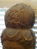 LARGE CHINESE TERRA COTTA BUST OF A LADY, APPROX 24"H, - 8