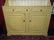 FRENCH COUNTRY BREAKFRONT WITH HUTCH TOP, YELLOW AND - 2