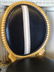 4 HOLLYWOOD REGENCY STYLE CHAIRS, ROPE AND TASSEL MOTIF - 4