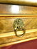 ANTIQUE MARBLE TOP SIDEBOARD, WHITE MARBLE HUTCH TOP, 3 - 6
