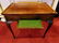ANTIQUE CHINOISERIE PAINTED TABLE, GREEN WITH GOLD - 10