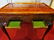 ANTIQUE CHINOISERIE PAINTED TABLE, GREEN WITH GOLD - 8