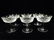 6 WATERFORD CRYSTAL SAUCER CHAMPAGNE GLASSES / SHERBET