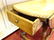 ANTIQUE INLAID ROUND DROP LEAF TABLE, 19TH C., 2 - 4