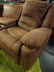 5 PC THEATER SEAT SECTIONAL, DUAL RECLINERS, CUP - 5